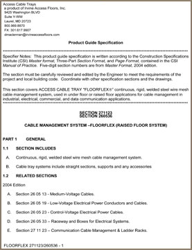 Specification Information